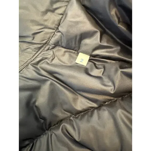 Moncler Liane Down Puffer Vest Gilet Black Size 2 (Medium) $1045